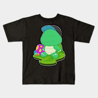 Turtle Easter Easter eggs Kids T-Shirt